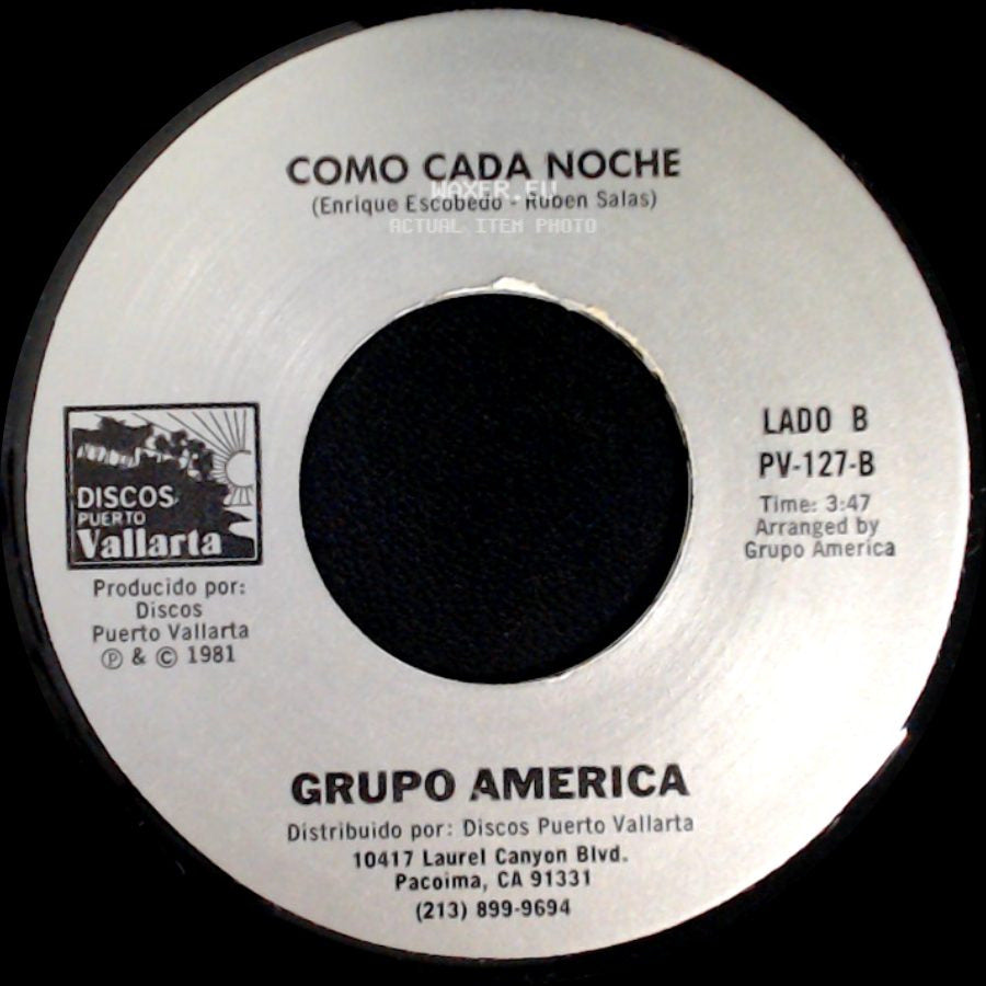 Grupo America - Soy Mago / Como Cada Noche side B