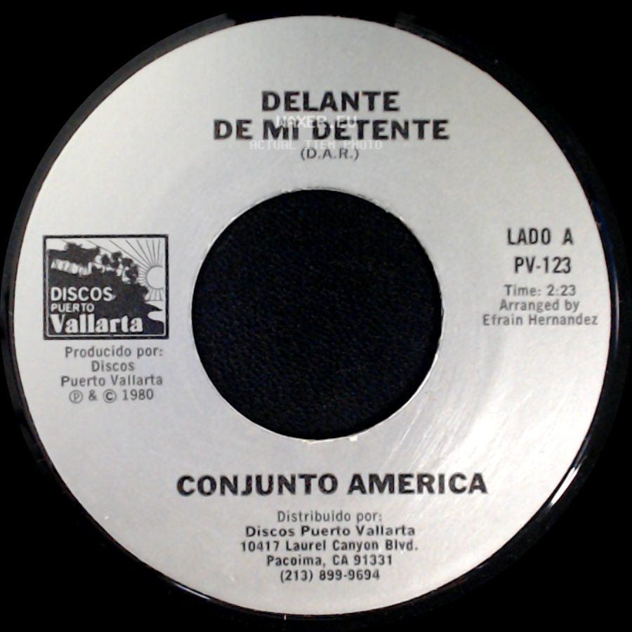 Conjunto America - Delante De Mi Detente / Campanadas side A