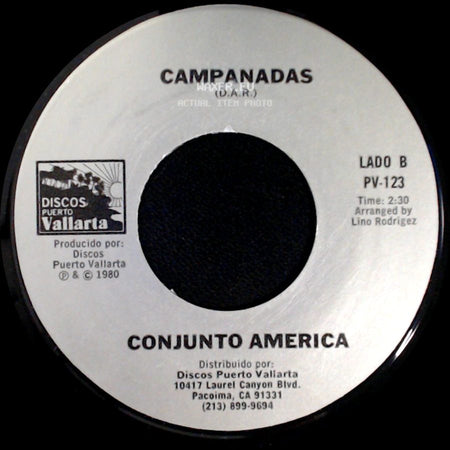 Conjunto America - Delante De Mi Detente / Campanadas side B