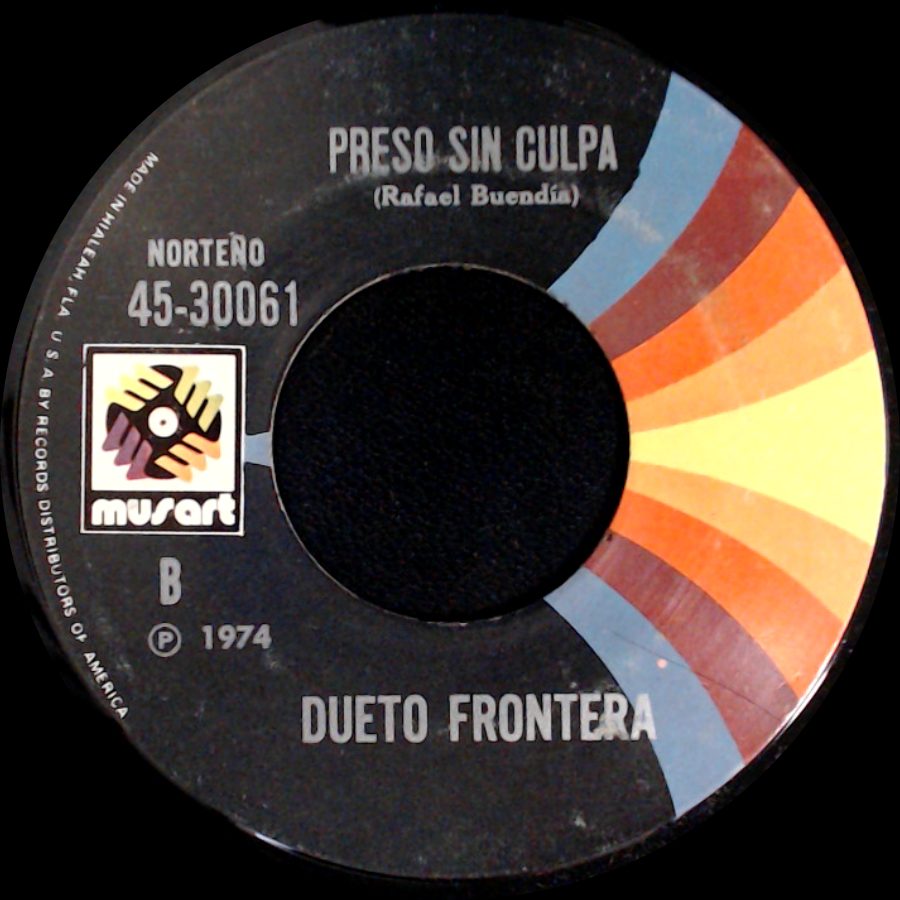 Dueto Frontera - Homenaje A Jose Alfredo / Preso Sin Culpa side B