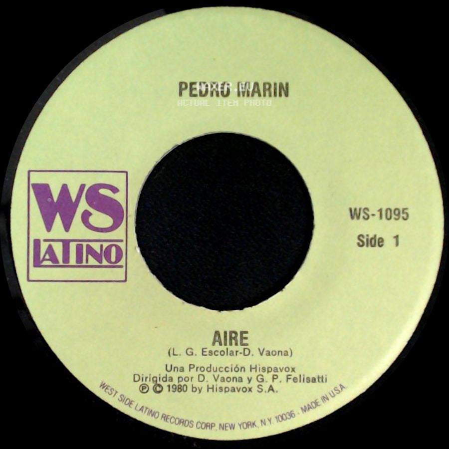 Pedro Marin - Aire / Sha La La La Animate side A