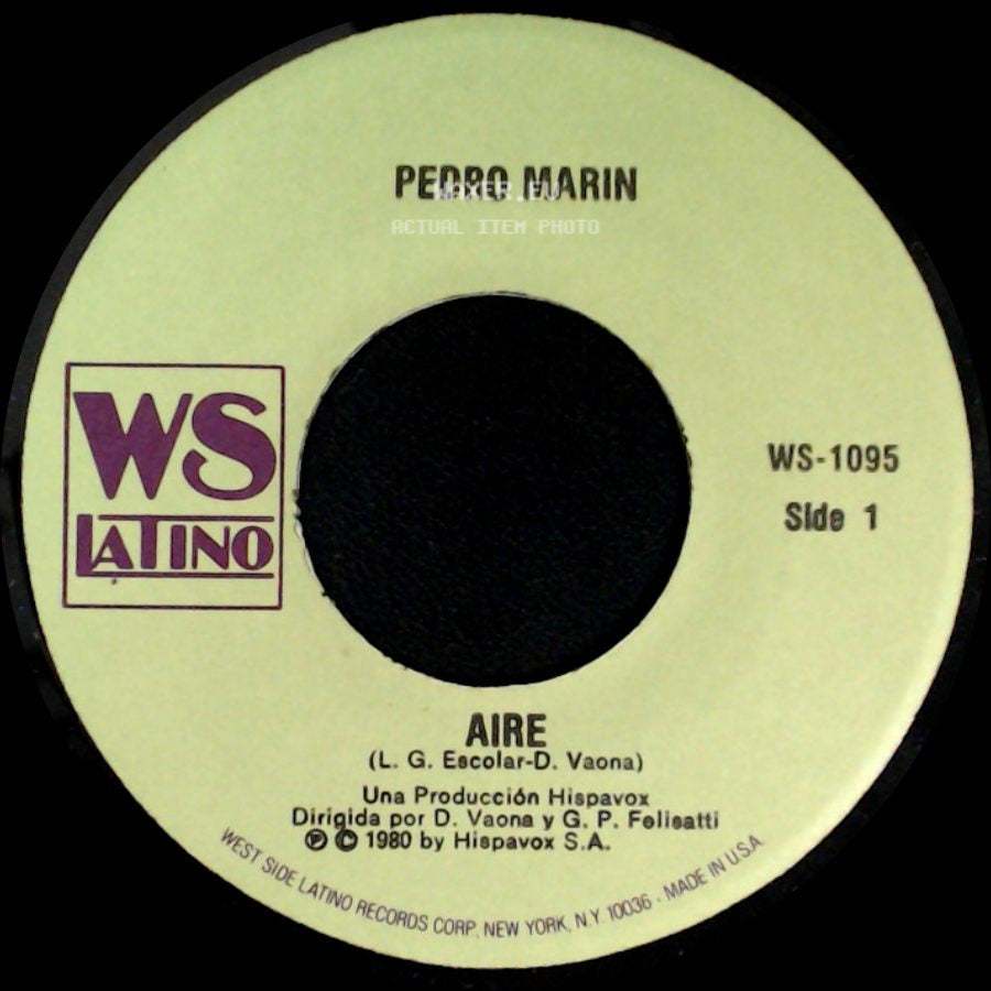 Pedro Marin - Aire / Sha La La La Animate side A