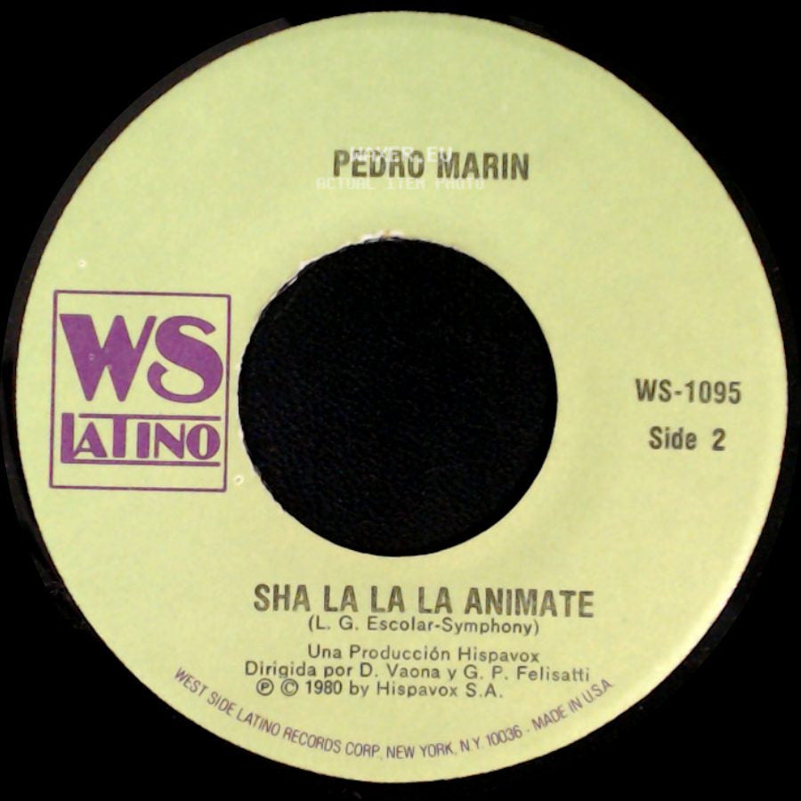 Pedro Marin - Aire / Sha La La La Animate side B