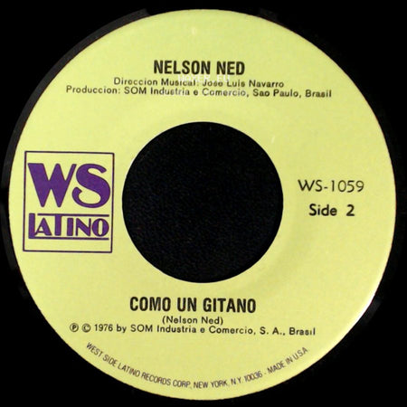Nelson Ned - Basta De Tu Amor / Como Un Gitano side B