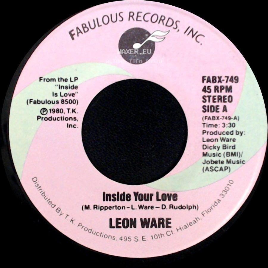 Leon Ware - Inside Your Love / Hungry side A