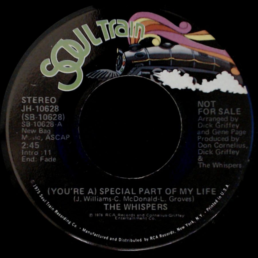 The Whispers - (You're A) Special Part Of My Life / (You're A) Special Part Of My Life side A