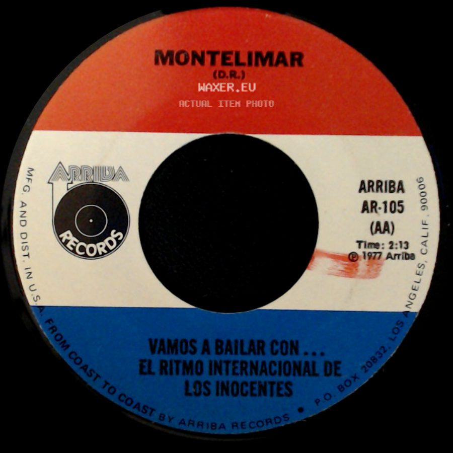 Unknown Artist - No Digas Nada / Montelimar (D.R.) side B