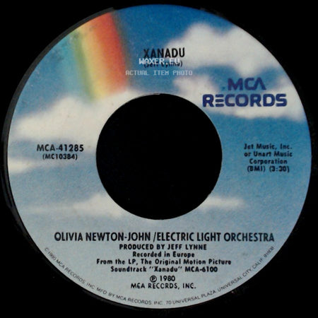 Olivia Newton-John With Gene Kelly / Olivia Newton-John / Electric Light Orchestra - Whenever You're Away From Me / Xanadu side B