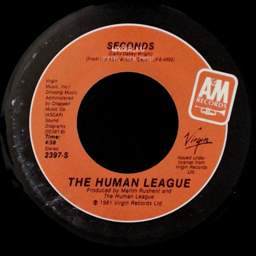 The Human League - Seconds / Don't You Want Me side A