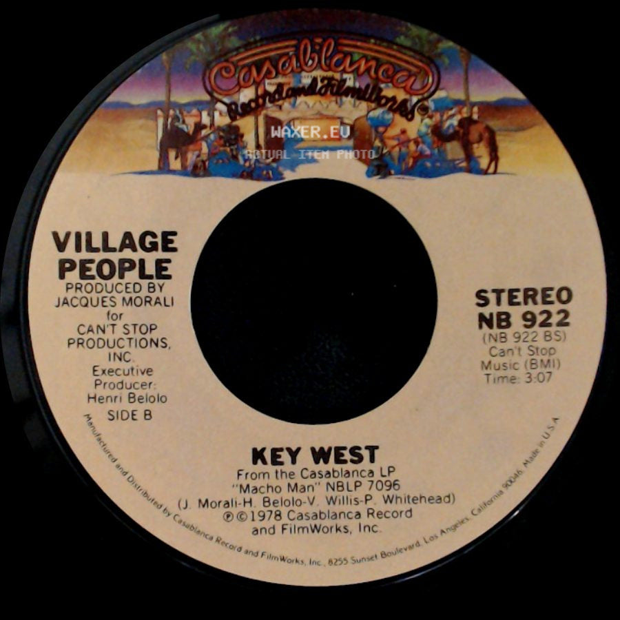 Village People - Macho Man / Key West side B