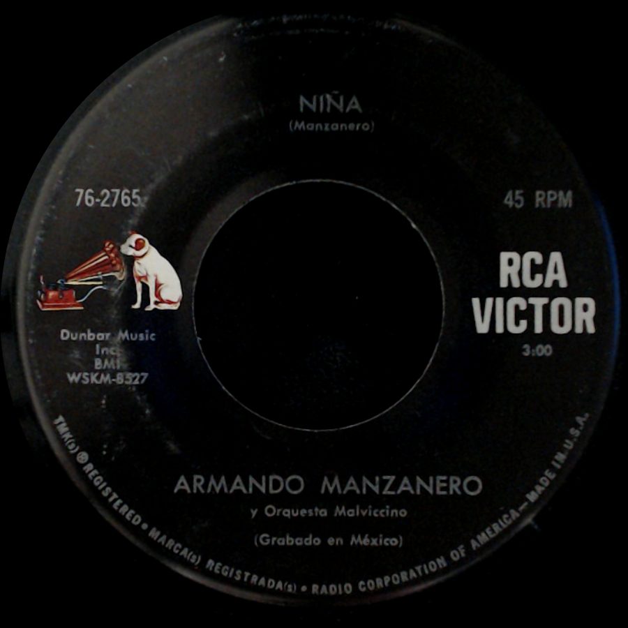 Armando Manzanero Y Orquesta Malviccino - Niña / Puedo Morir Mañana side A