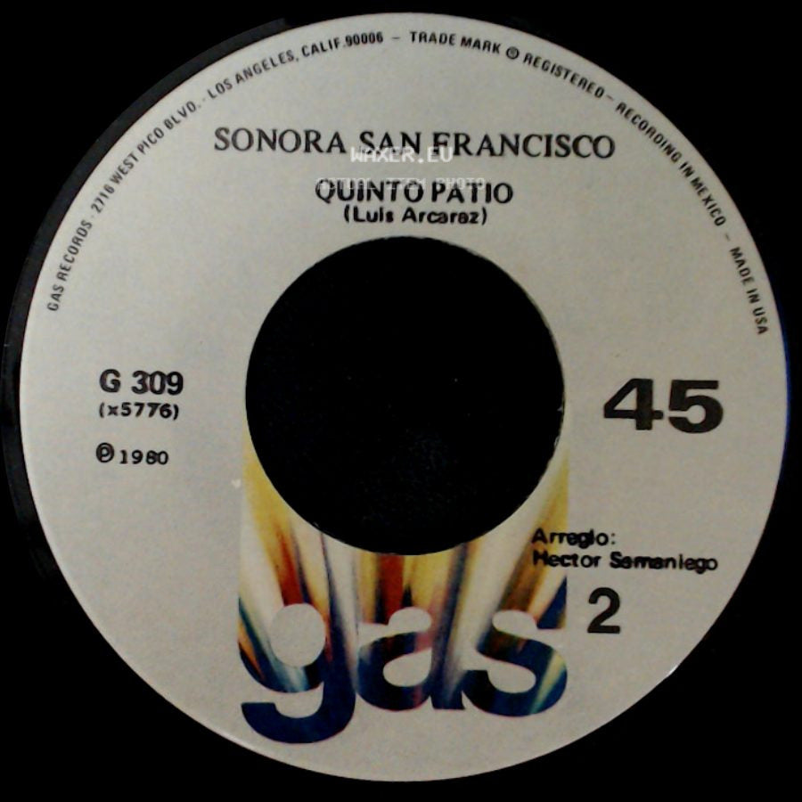 Sonora San Francisco - La Brujita / Quinto Patio (Luis Arcara) side B