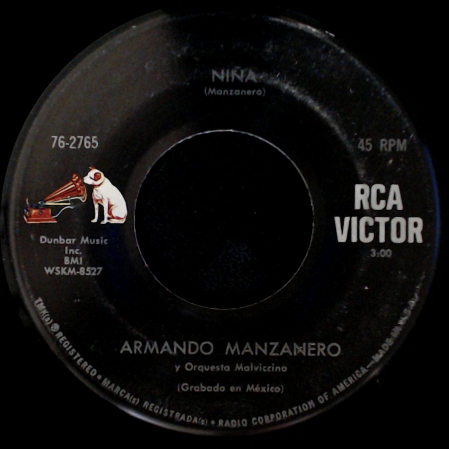 Armando Manzanero Y Orquesta Malviccino - Niña... (Manzanero) / Puedo Morir Mañana side A