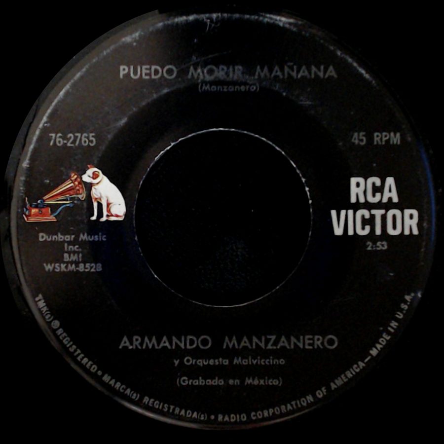 Armando Manzanero Y Orquesta Malviccino - Niña... (Manzanero) / Puedo Morir Mañana side B