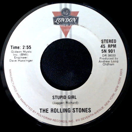 The Rolling Stones - Paint It, Black / Stupid Girl side B