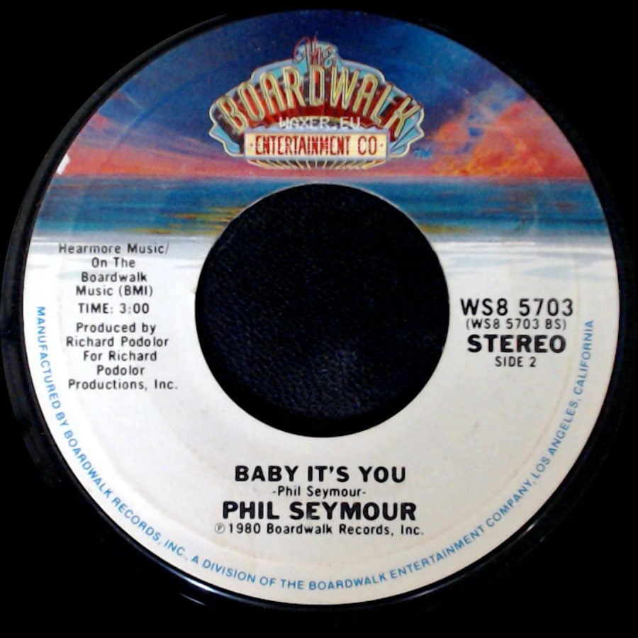 Phil Seymour - Precious To Me / Baby It's You side B
