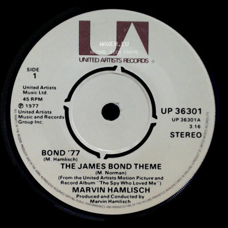 Marvin Hamlisch - Bond '77 / The James Bond Theme / Ride To Atlantis side A