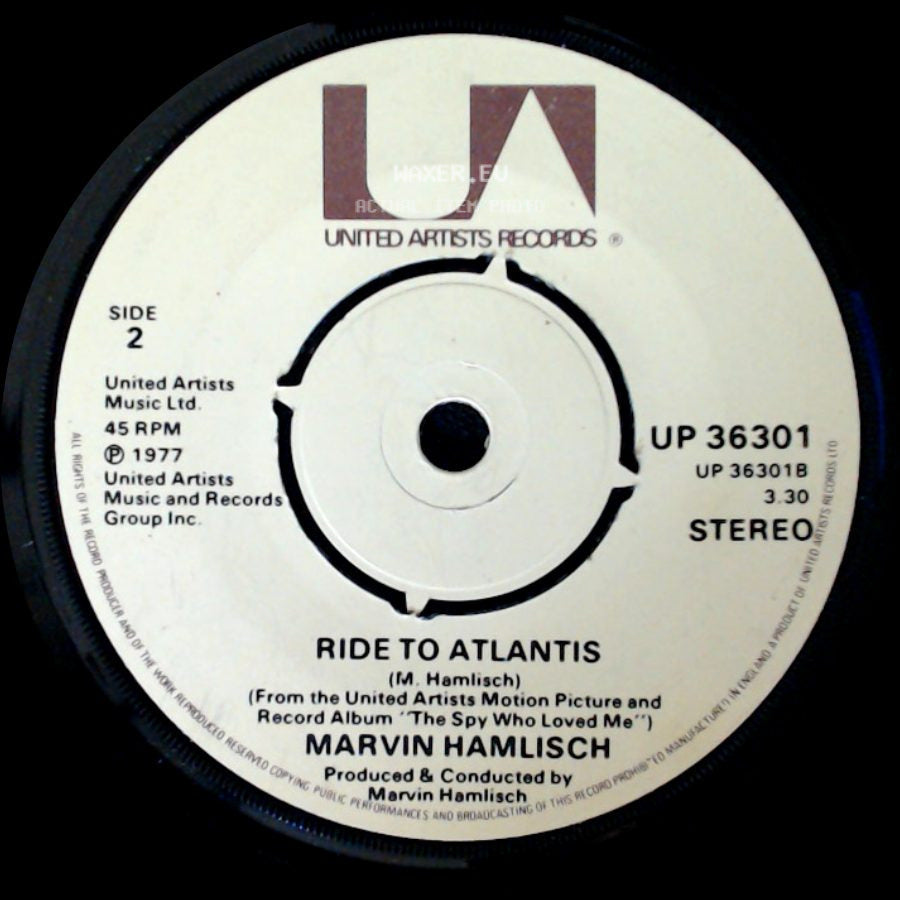 Marvin Hamlisch - Bond '77 / The James Bond Theme / Ride To Atlantis side B