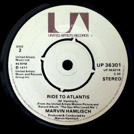 Marvin Hamlisch - Bond '77 / The James Bond Theme / Ride To Atlantis side B