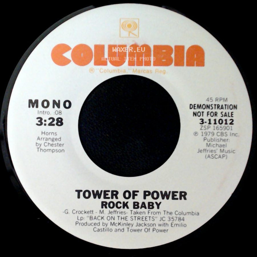 Tower Of Power - Rock Baby / Rock Baby side A