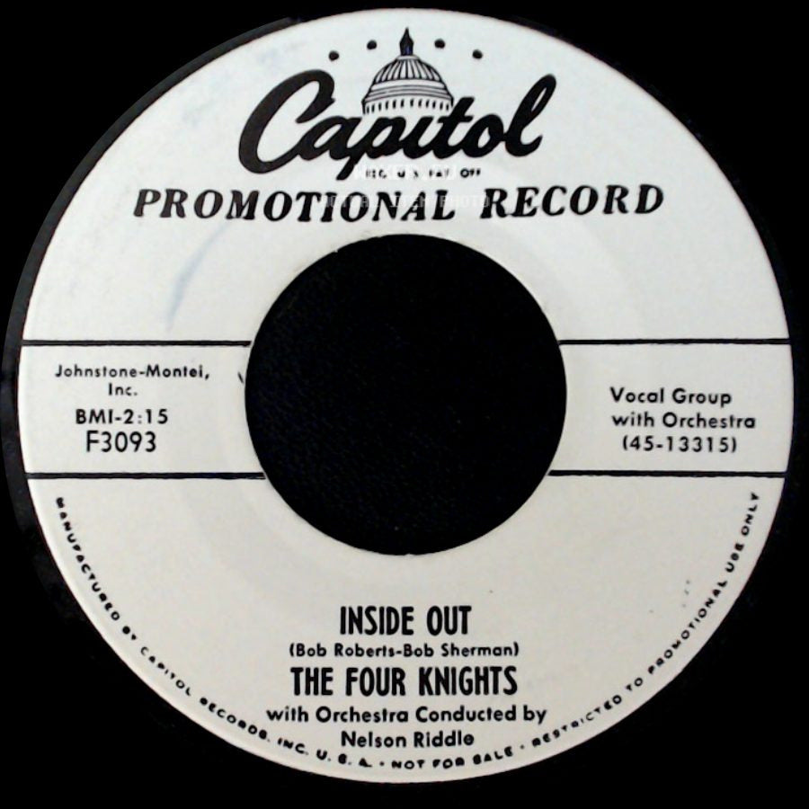 The Four Knights - Foolishly Yours / Inside Out side B