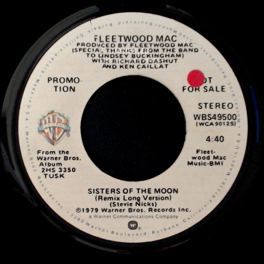 Fleetwood Mac - Sisters Of The Moon (Remix Long Version) / Sisters Of The Moon (Remix Edit) side A
