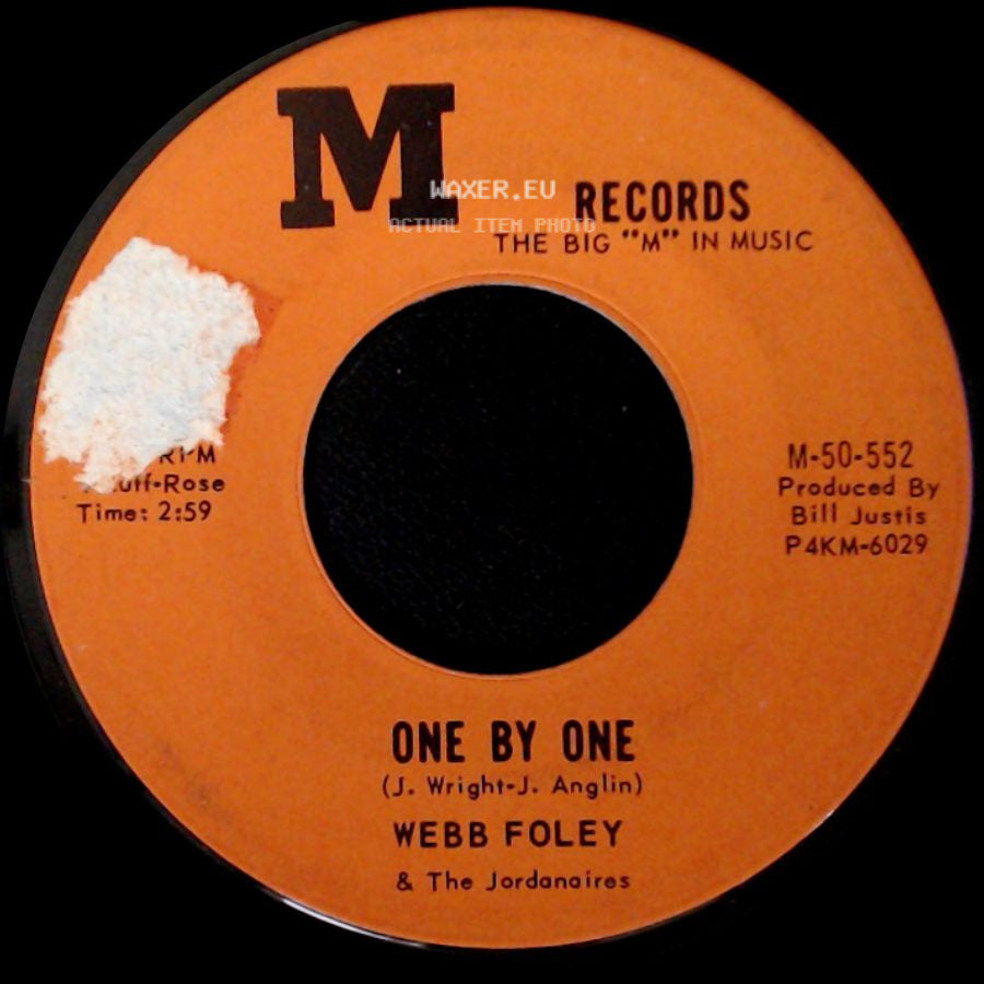 Webb Foley & The Jordanaires - Strange Little Girl / One By One side B