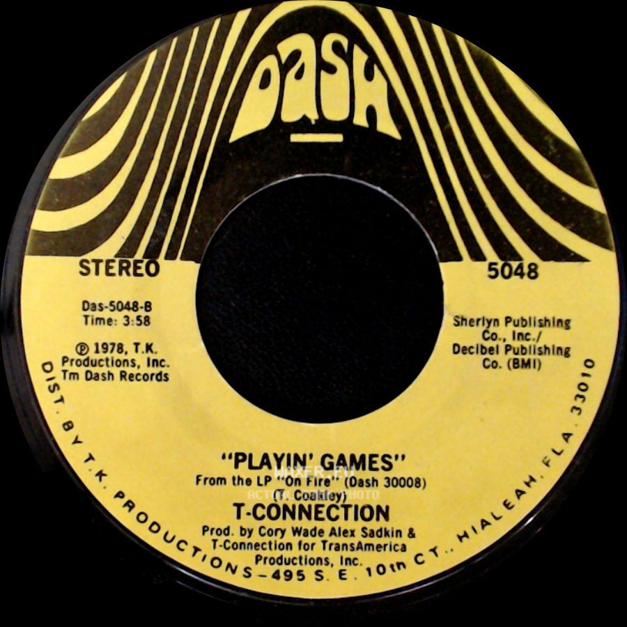 T-Connection - Playin' Games / At Midnight side A