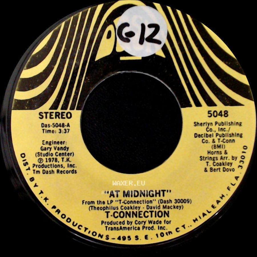 T-Connection - Playin' Games / At Midnight side B
