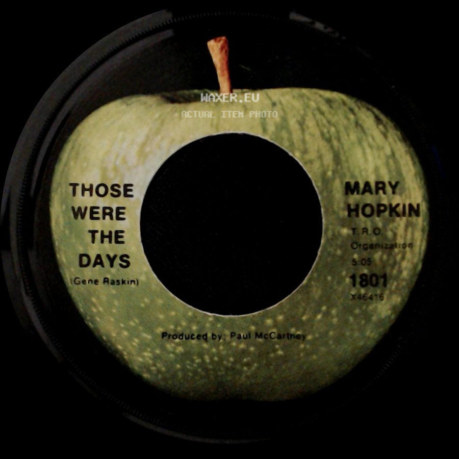 Mary Hopkin - Turn, Turn, Turn / Those Were The Days side B