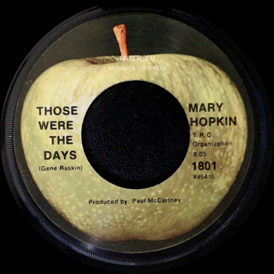 Mary Hopkin - Turn, Turn, Turn / Those Were The Days side B