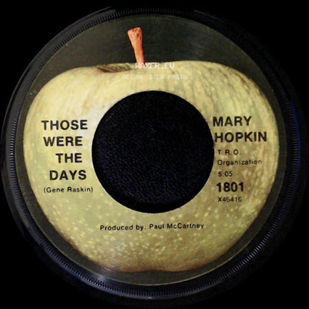 Mary Hopkin - Turn, Turn, Turn / Those Were The Days side B