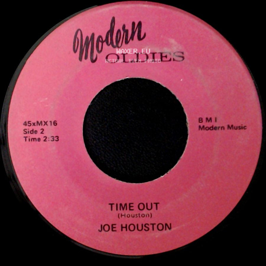 Joe Houston - All Night Long / Time Out side B