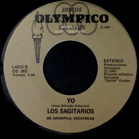 Los Sagitarios - A Mi Cuanto Me Cuestas / Yo side B