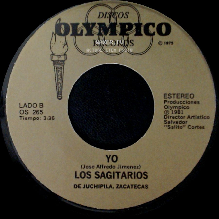 Los Sagitarios - A Mi Cuanto Me Cuestas / Yo side B