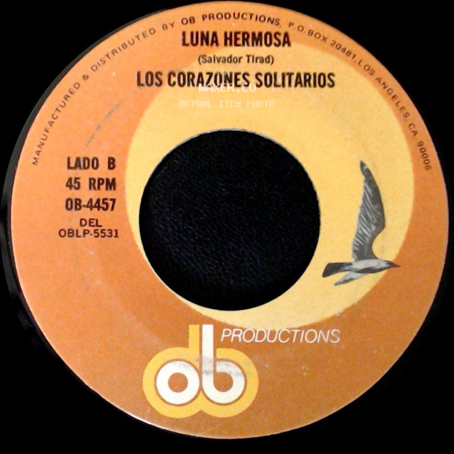 Conflicto / Los Corazones Solitarios - Los Corazones Solitarios / Luna Hermosa side B
