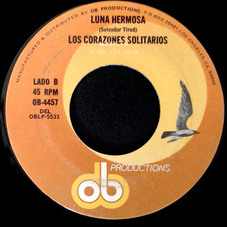 Conflicto / Los Corazones Solitarios - Los Corazones Solitarios / Luna Hermosa side B