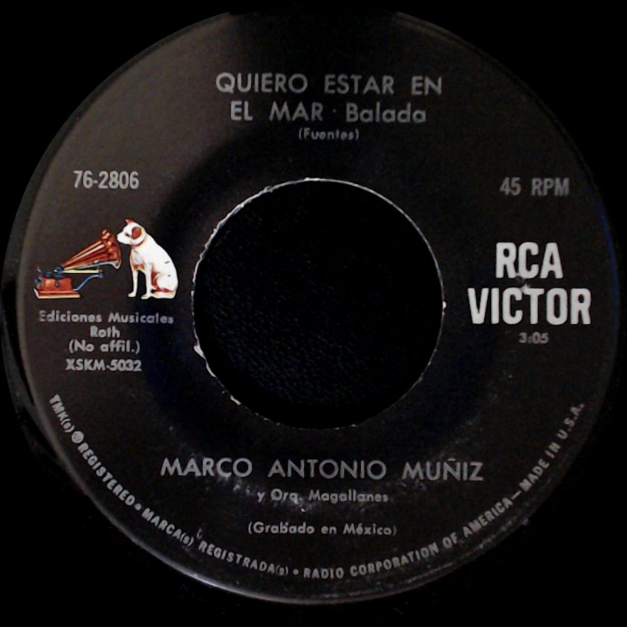Marco Antonio Muñiz - Por Amor - Balada / Quiero Estar En El Mar · Balada side B