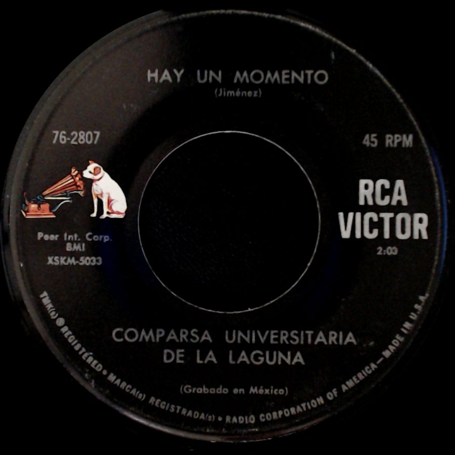 Comparsa Universitaria De La Laguna - Donde Estan / Hay Un Momento side B