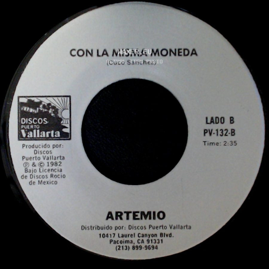 Artemio - Solo (Pendiente) / Con La Misma Moneda side B