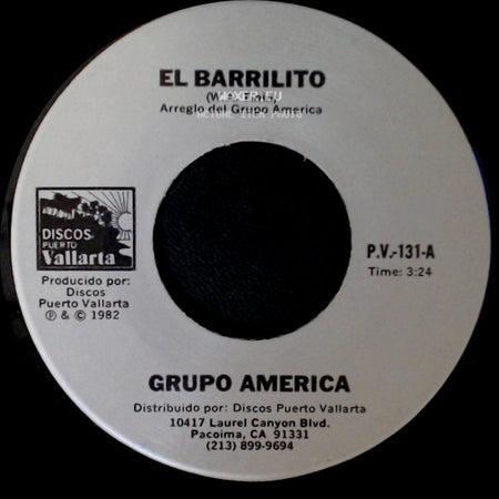 Grupo America - El Barrilito / Las Mañanitas Tapatias side A