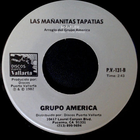 Grupo America - El Barrilito / Las Mañanitas Tapatias side B