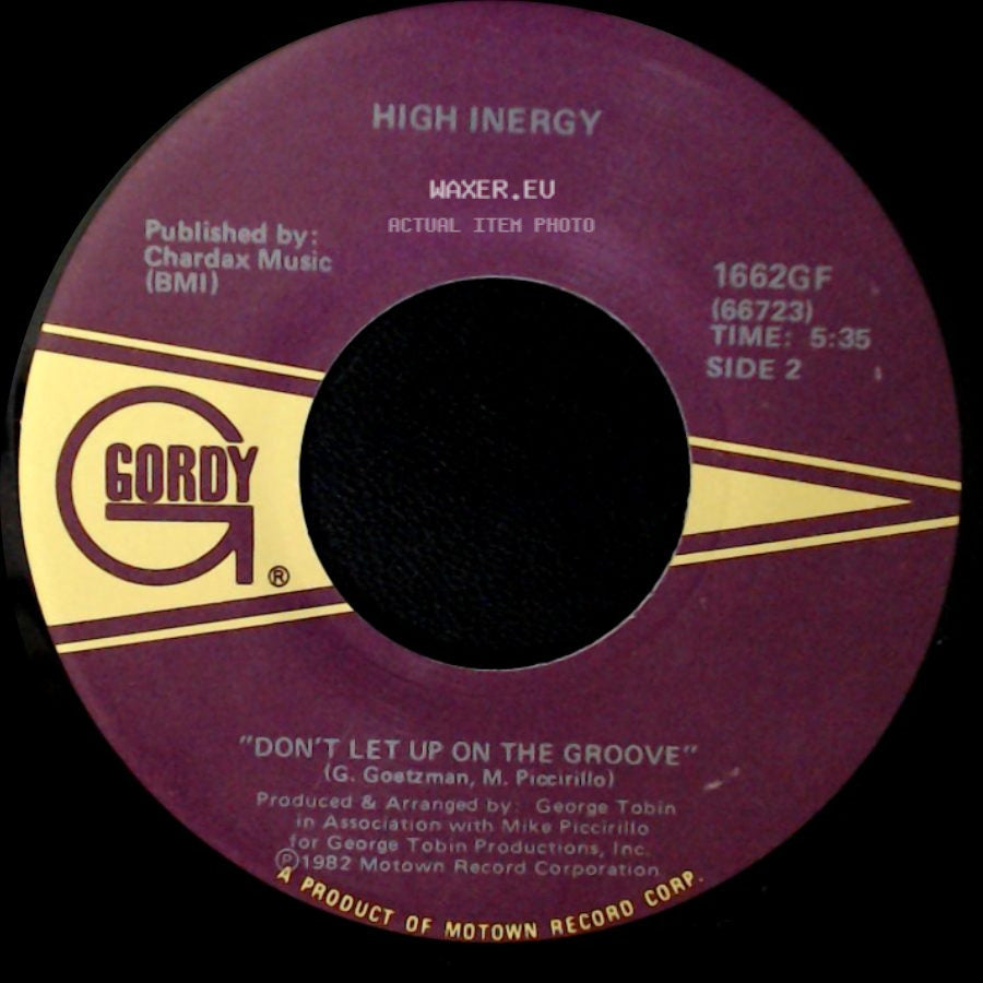 High Inergy - He's A Pretender / Don't Let Up On The Groove side B