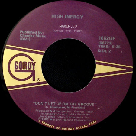 High Inergy - He's A Pretender / Don't Let Up On The Groove side B