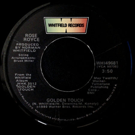 Rose Royce - Love Is In The Air / Golden Touch side B