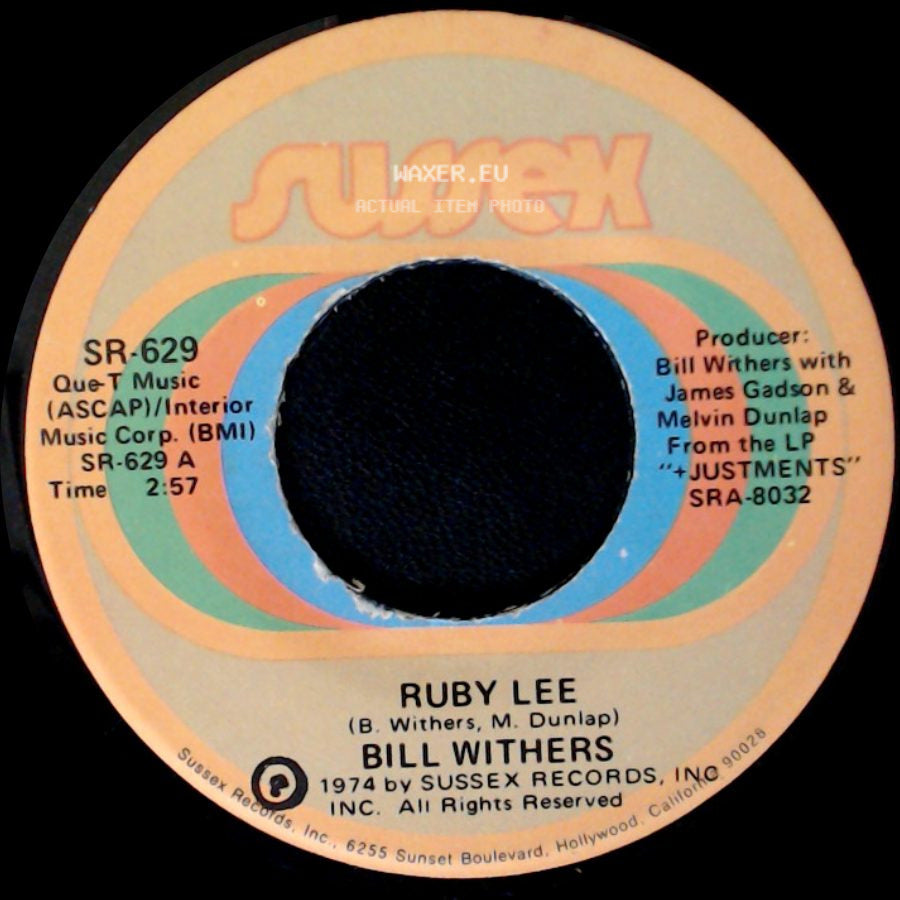 Bill Withers - Heartbreak Road / Ruby Lee side B