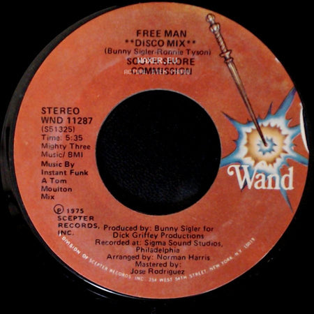 South Shore Commission - Free Man / Free Man **Disco Mix** side B
