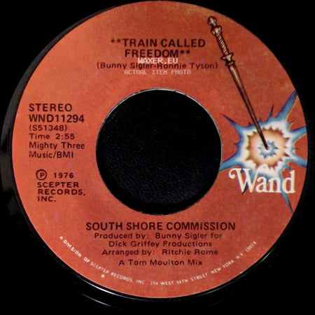 South Shore Commission - Train Called Freedom / Train Called Freedom (Disco Version) side A