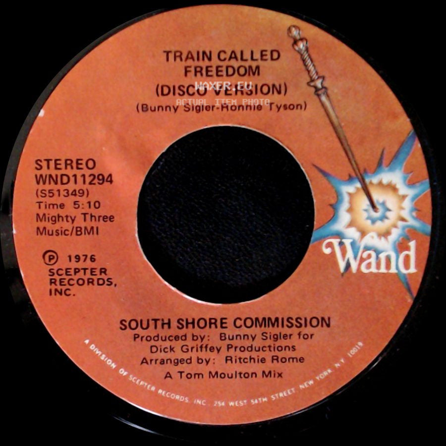 South Shore Commission - Train Called Freedom / Train Called Freedom (Disco Version) side B