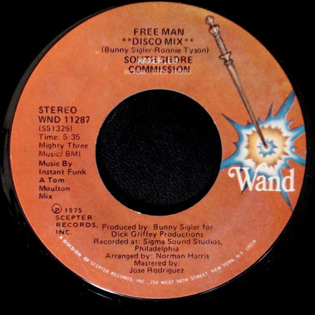 South Shore Commission - Free Man / Free Man Disco Mix side B